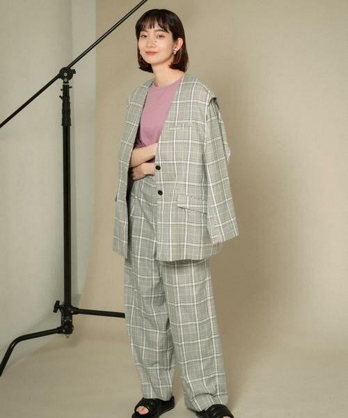 KBF / ケービーエフ ノーカラージャケット | 2WAYノーカラージャケット | 詳細23