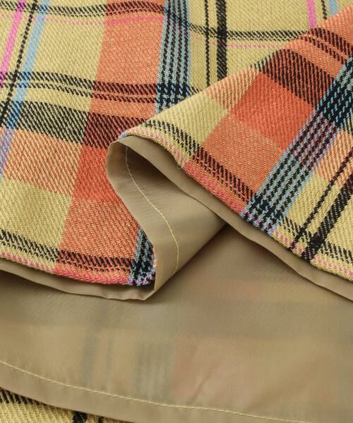 KBF / ケービーエフ スカート | チェックIラインミディスカート | 詳細10