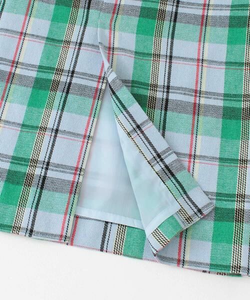 KBF / ケービーエフ スカート | チェックIラインミディスカート | 詳細20