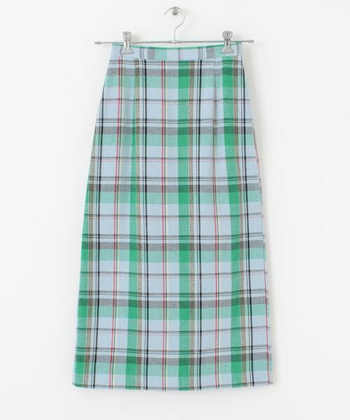 KBF / ケービーエフ スカート | チェックIラインミディスカート | 詳細16