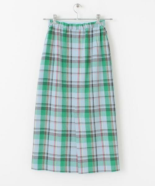 KBF / ケービーエフ スカート | チェックIラインミディスカート | 詳細18