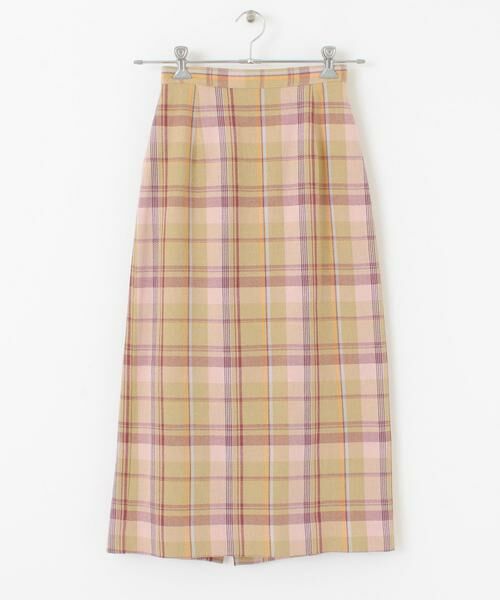 KBF / ケービーエフ スカート | チェックIラインミディスカート | 詳細27