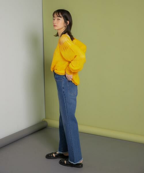 KBF / ケービーエフ ニット・セーター | メッシュネックニット | 詳細6