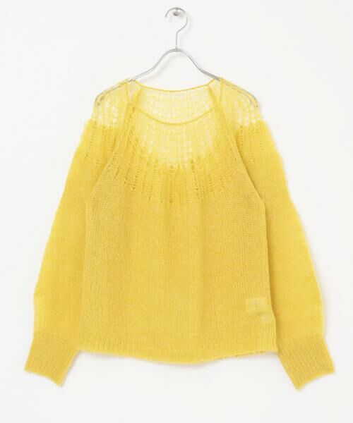 KBF / ケービーエフ ニット・セーター | メッシュネックニット | 詳細8