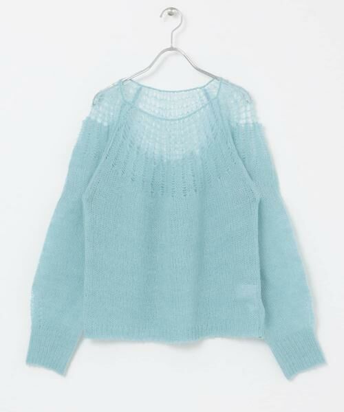 KBF / ケービーエフ ニット・セーター | メッシュネックニット | 詳細23