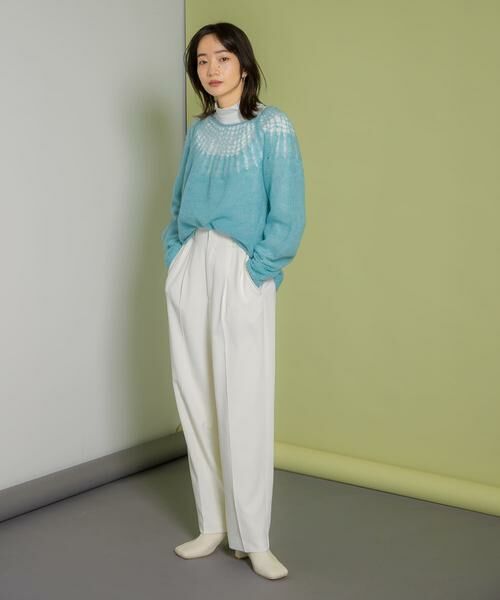 KBF / ケービーエフ ニット・セーター | メッシュネックニット | 詳細14