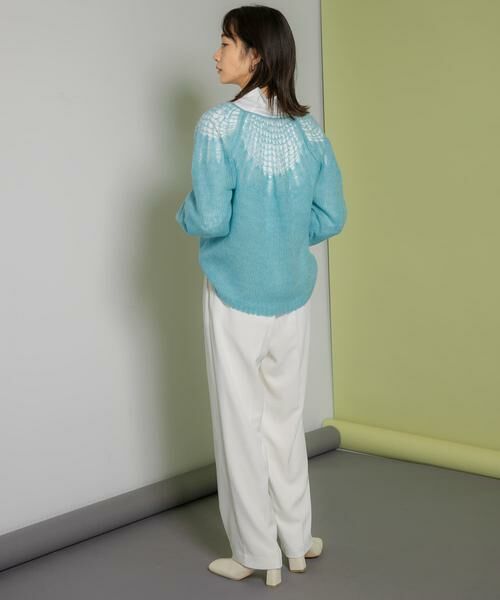 KBF / ケービーエフ ニット・セーター | メッシュネックニット | 詳細15