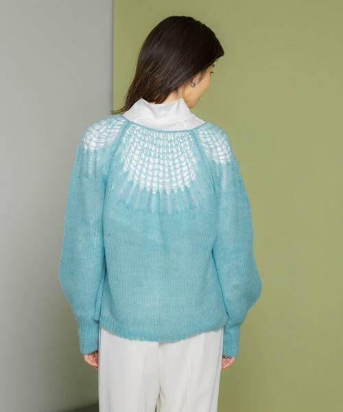 KBF / ケービーエフ ニット・セーター | メッシュネックニット | 詳細18