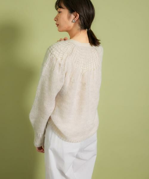 KBF / ケービーエフ ニット・セーター | メッシュネックニット | 詳細26