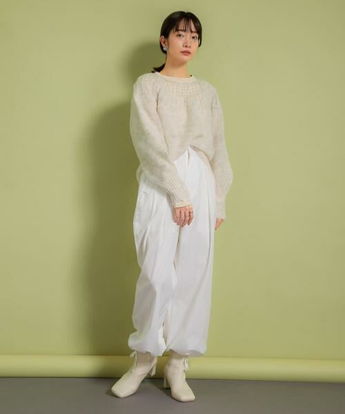 KBF / ケービーエフ ニット・セーター | メッシュネックニット | 詳細27