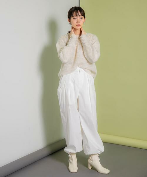 KBF / ケービーエフ ニット・セーター | メッシュネックニット | 詳細28