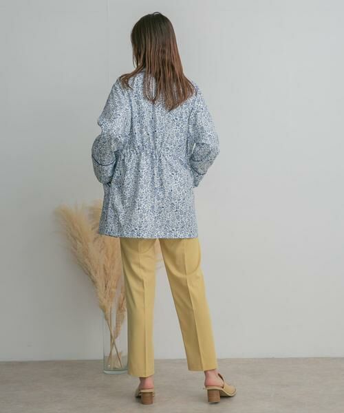 KBF / ケービーエフ その他アウター | ドロストプリントガウン | 詳細10