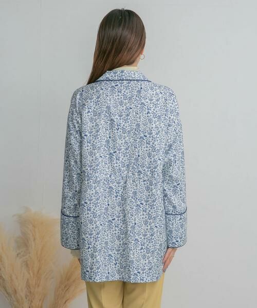 KBF / ケービーエフ その他アウター | ドロストプリントガウン | 詳細13