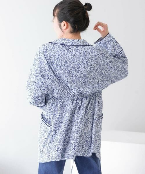 KBF / ケービーエフ その他アウター | ドロストプリントガウン | 詳細2