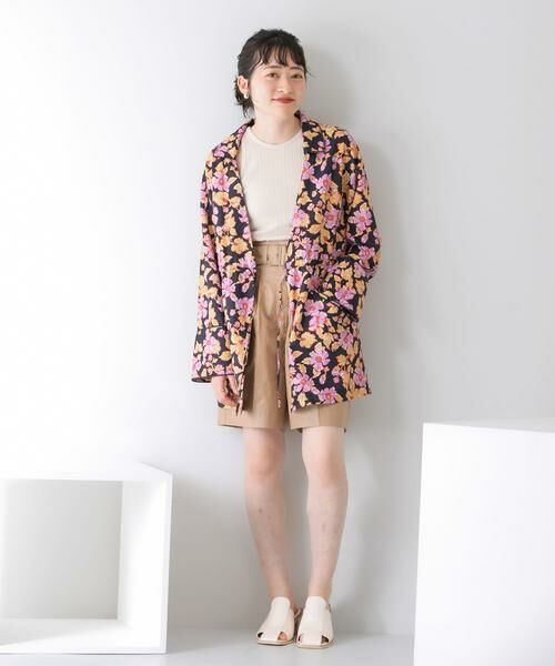 KBF / ケービーエフ その他アウター | ドロストプリントガウン | 詳細19