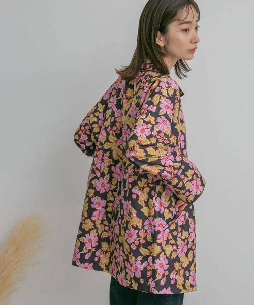 KBF / ケービーエフ その他アウター | ドロストプリントガウン | 詳細21