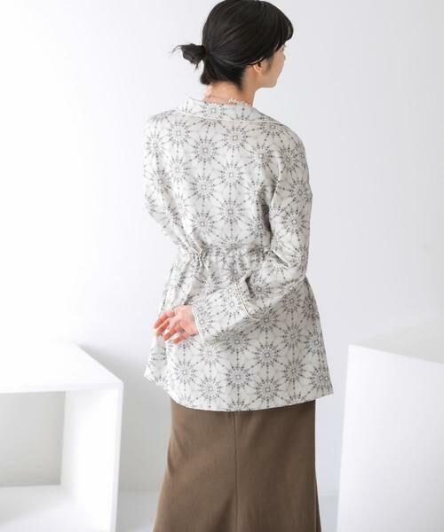 KBF / ケービーエフ その他アウター | ドロストプリントガウン | 詳細28