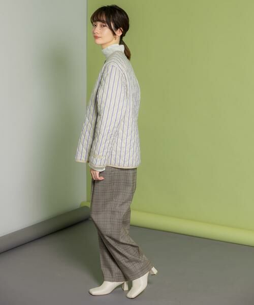 KBF / ケービーエフ その他パンツ | センタープレスWIDEチェックパンツ | 詳細11