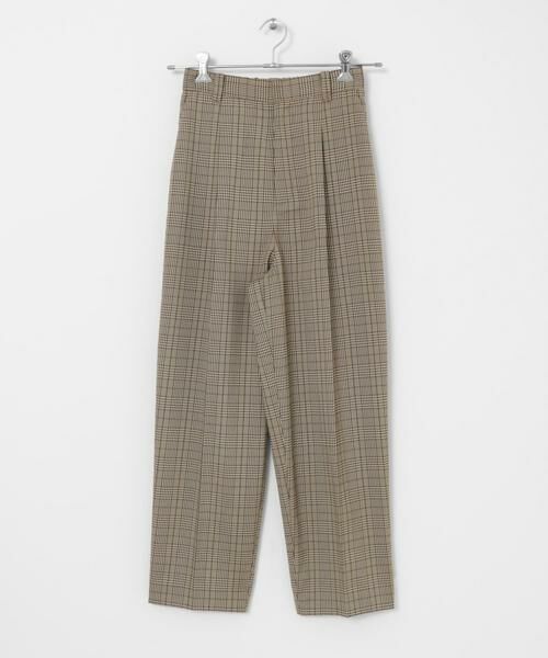 KBF / ケービーエフ その他パンツ | センタープレスWIDEチェックパンツ | 詳細13