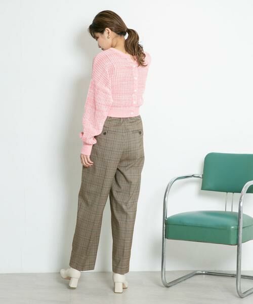 KBF / ケービーエフ その他パンツ | センタープレスWIDEチェックパンツ | 詳細5