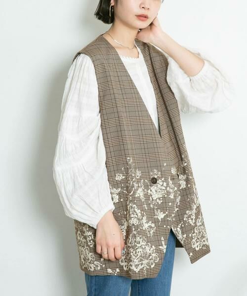 KBF / ケービーエフ ベスト | レースプリントチェックベスト | 詳細1