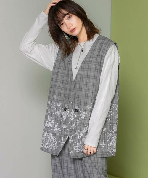 KBF / ケービーエフ ベスト | レースプリントチェックベスト | 詳細20