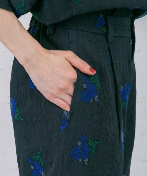 KBF / ケービーエフ ショート・ハーフ・半端丈パンツ | エンブロイダリーショートパンツ | 詳細11