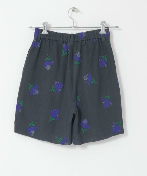 KBF / ケービーエフ ショート・ハーフ・半端丈パンツ | エンブロイダリーショートパンツ | 詳細15