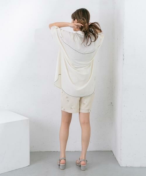 KBF / ケービーエフ ショート・ハーフ・半端丈パンツ | エンブロイダリーショートパンツ | 詳細22