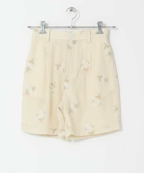 KBF / ケービーエフ ショート・ハーフ・半端丈パンツ | エンブロイダリーショートパンツ | 詳細23