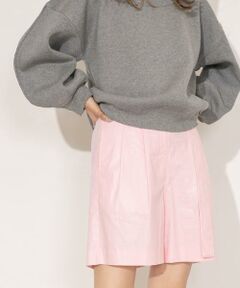 KBF / ケービーエフ ショート・ハーフ・半端丈パンツ | ベルテッドコーティングハーフパンツ