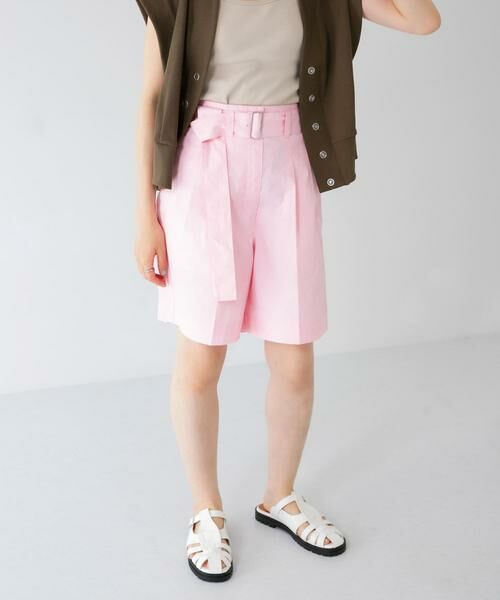 KBF / ケービーエフ ショート・ハーフ・半端丈パンツ | ベルテッドコーティングハーフパンツ | 詳細15