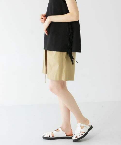 KBF / ケービーエフ ショート・ハーフ・半端丈パンツ | ベルテッドコーティングハーフパンツ | 詳細23