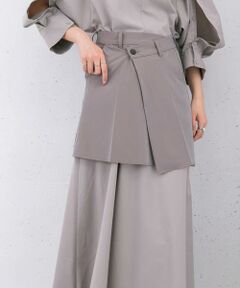 KBF / ケービーエフ スカート | リメイクラップミニスカート