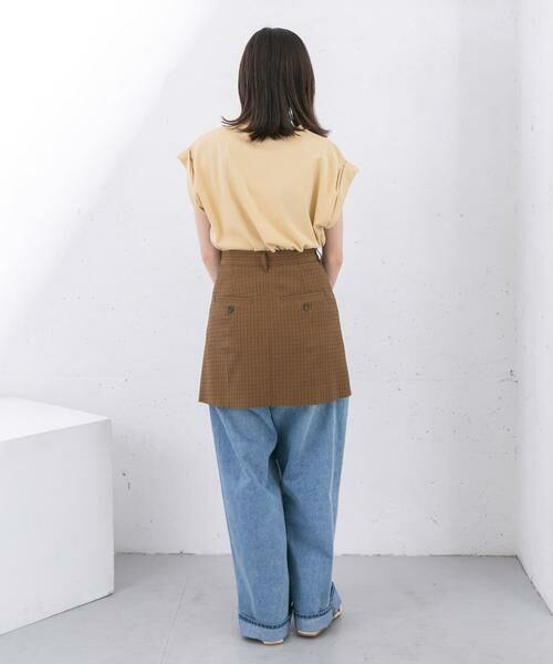 KBF / ケービーエフ スカート | リメイクラップミニスカート | 詳細5