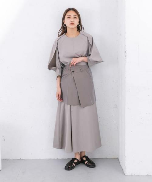 KBF / ケービーエフ スカート | リメイクラップミニスカート | 詳細17