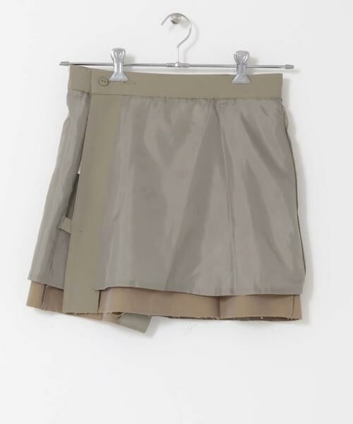 KBF / ケービーエフ スカート | リメイクラップミニスカート | 詳細22