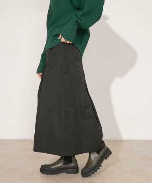 KBF / ケービーエフ スカート | タックミディスカート | 詳細9