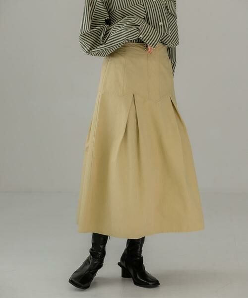 KBF / ケービーエフ スカート | タックミディスカート | 詳細15