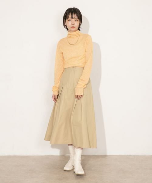 KBF / ケービーエフ スカート | タックミディスカート | 詳細25