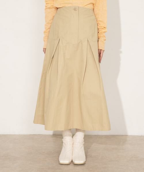 KBF / ケービーエフ スカート | タックミディスカート | 詳細28