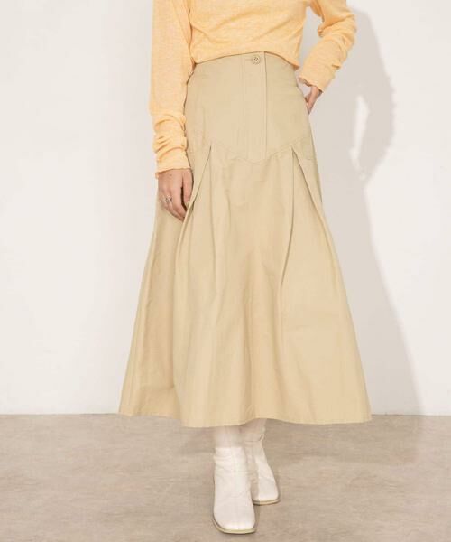 KBF / ケービーエフ スカート | タックミディスカート | 詳細20
