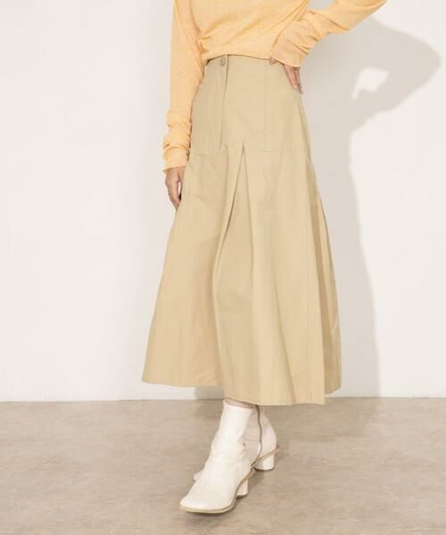 KBF / ケービーエフ スカート | タックミディスカート | 詳細21