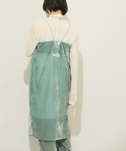 KBF / ケービーエフ ワンピース | ベロアキャミワンピース | 詳細3