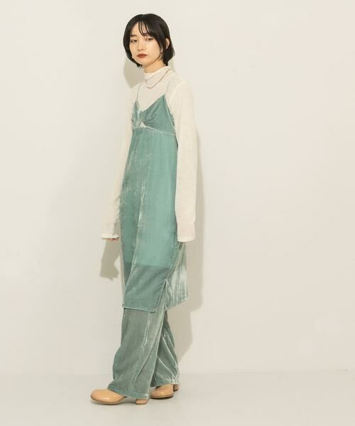 KBF / ケービーエフ ワンピース | ベロアキャミワンピース | 詳細5