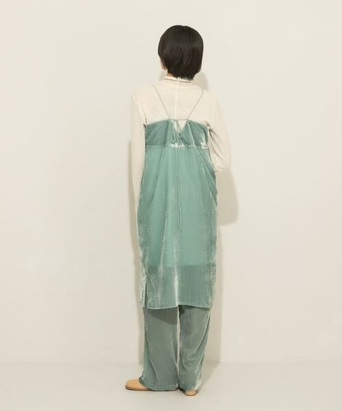 KBF / ケービーエフ ワンピース | ベロアキャミワンピース | 詳細6