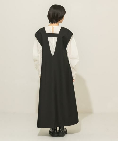 KBF / ケービーエフ ワンピース | Uネック2WAYジャンパースカート | 詳細11