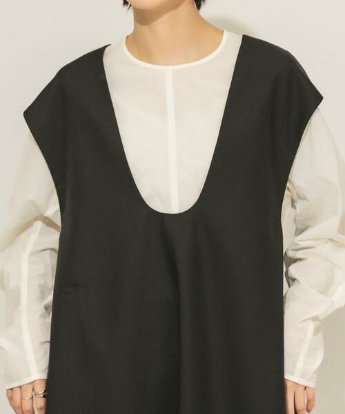 KBF / ケービーエフ ワンピース | Uネック2WAYジャンパースカート | 詳細12