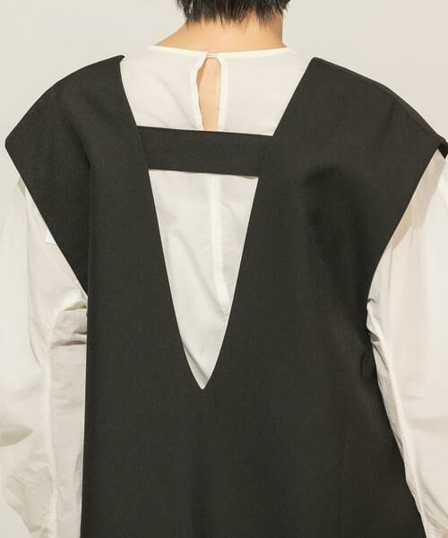 KBF / ケービーエフ ワンピース | Uネック2WAYジャンパースカート | 詳細13