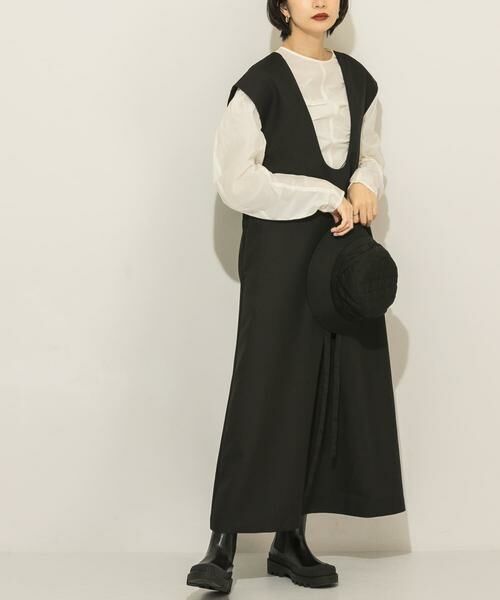 KBF / ケービーエフ ワンピース | Uネック2WAYジャンパースカート | 詳細3
